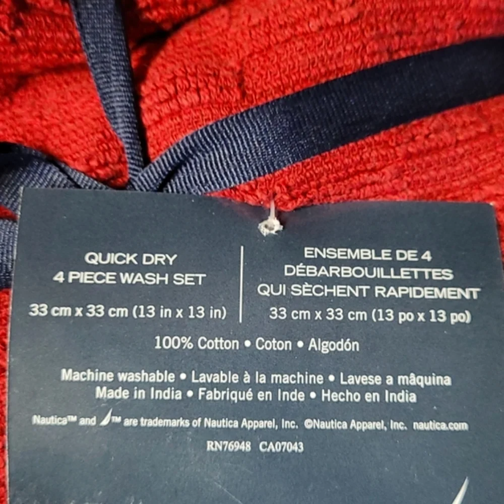 Nautica Wash Cloth Set